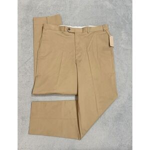Billy Reid Covington Pants Men's 38x34 Khaki Cotton Twill Trousers